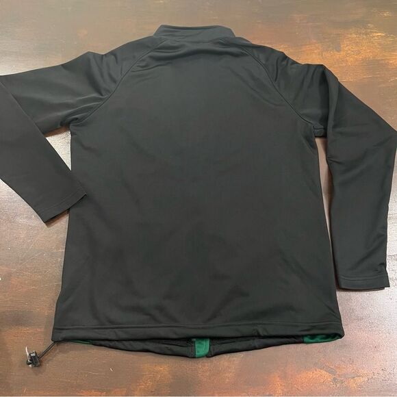 Boombah Zip Softball Cage Jacket Large Black Green - Picture 2 of 14